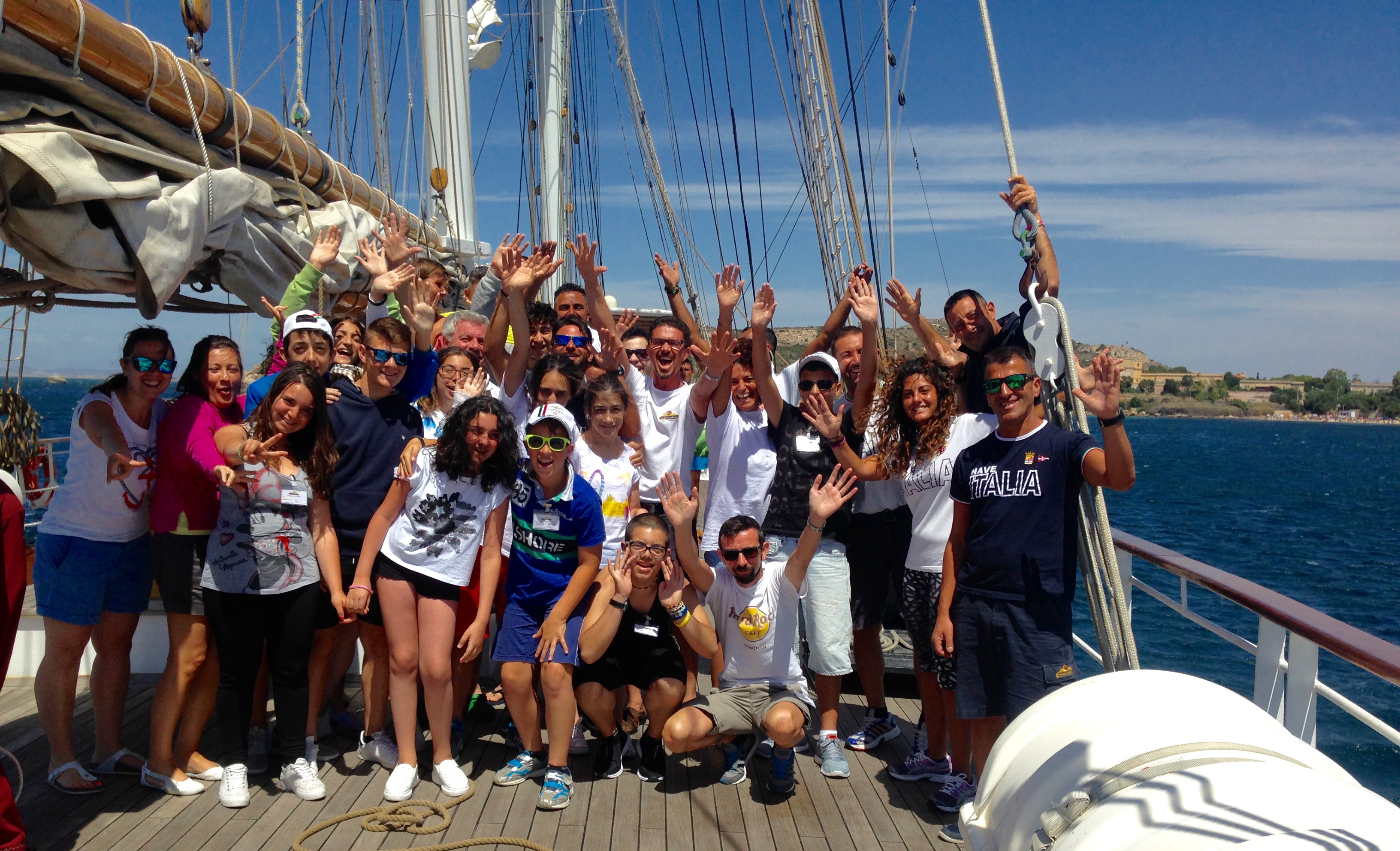 Nuove avventure per i piccoli pazienti del Bambin Gesù sul brigantino a vela ‘Nave Italia’. Si parte da Civitavecchia verso l’Argentario