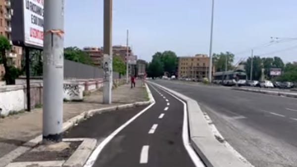 Aperta al pubblico la nuova ciclabile Nomentana