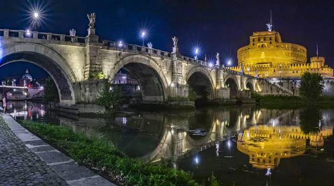 Nuovo straordinaria illuminazione per Castel Sant’Angelo