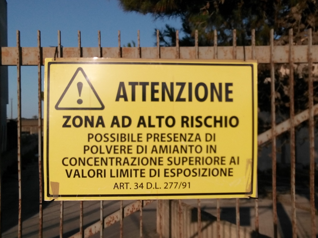 Amianto, nel Lazio situazione fuori controllo in 16 Comuni