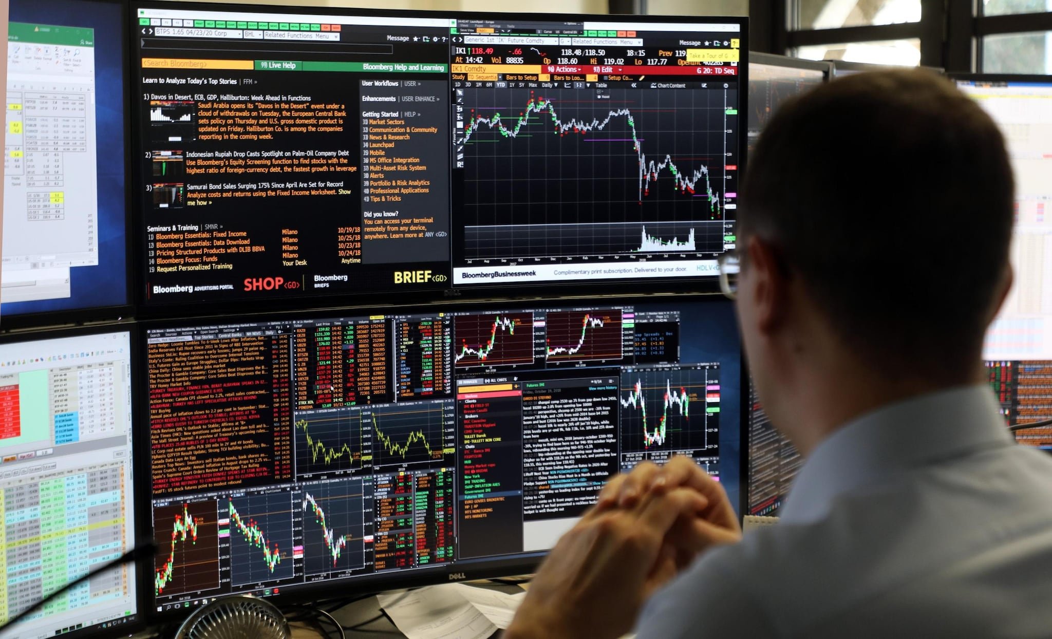 Spread Btp-Bund, ancora una apertura in calo (172 punti)