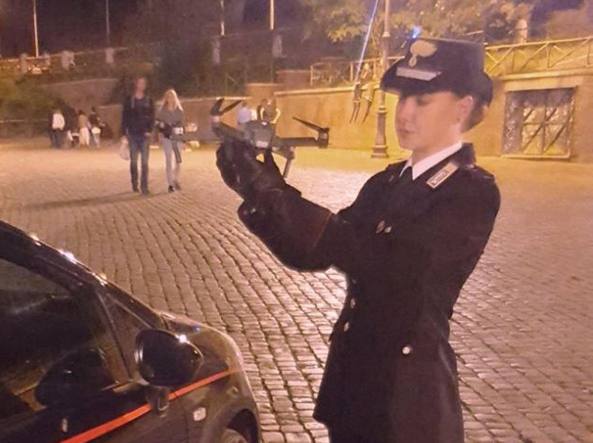 Drone in volo sul Colosseo, fermato un giovane turista cinese
