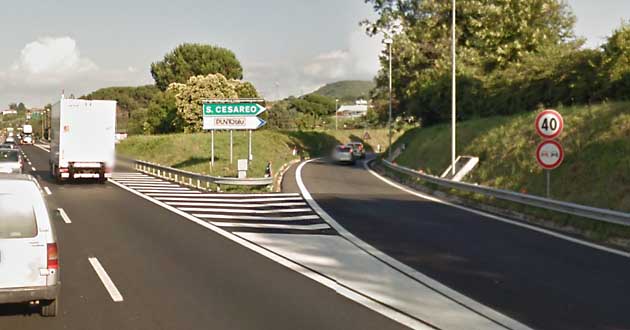 Autostrada A1, chiusa per 4 notti l’uscita di San Cesareo
