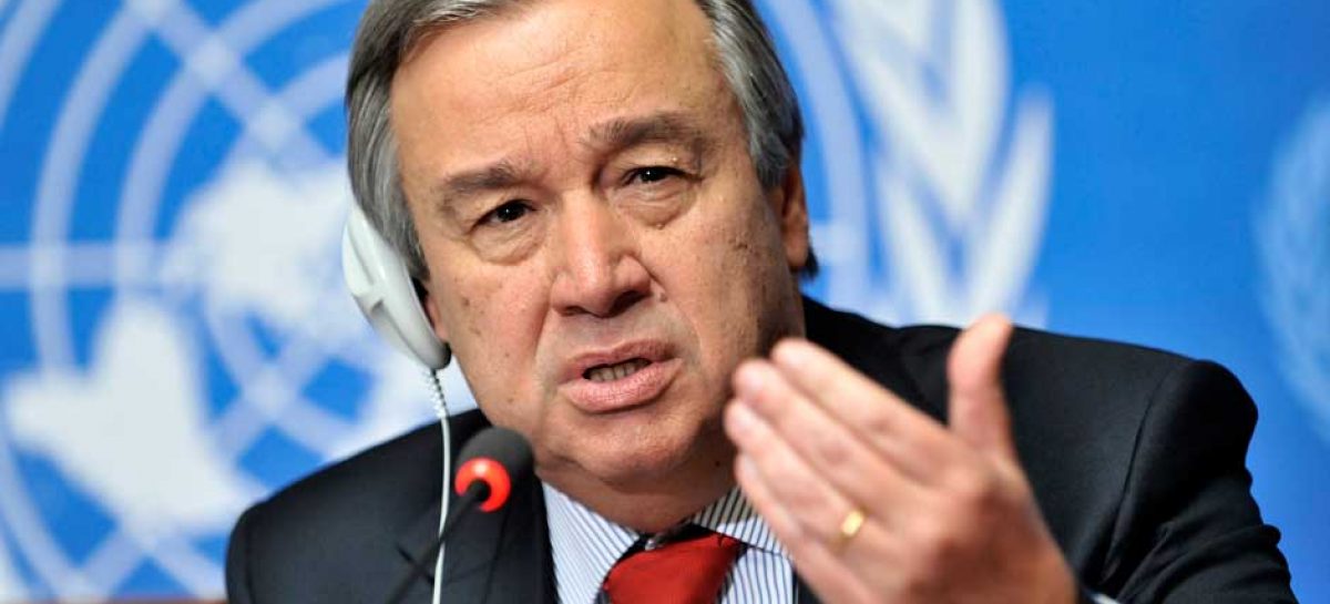 Guterres (Segretario Generale dell’Onu): “I cambiamenti climatici minacciano la pace nel mondo”
