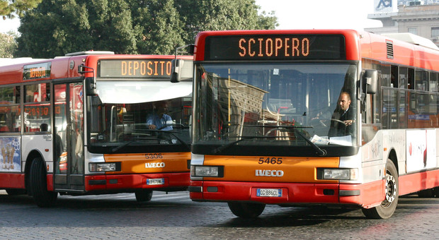 Trasporto pubblico del Lazio sciopera per 2 ore il 26 settembre