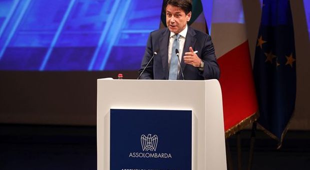 Conte rassicura gli industriali di Assolombarda: “Escludo la patrimoniale”