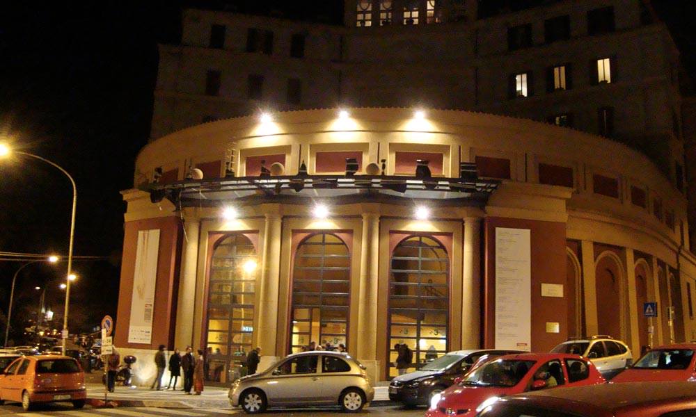 Sipario per In Exitu al teatro Palladium di Roma