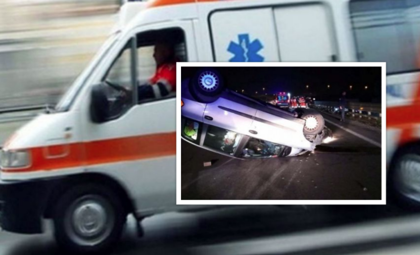 Auto con cinque giovani a bordo si capovolge, muore un 21enne