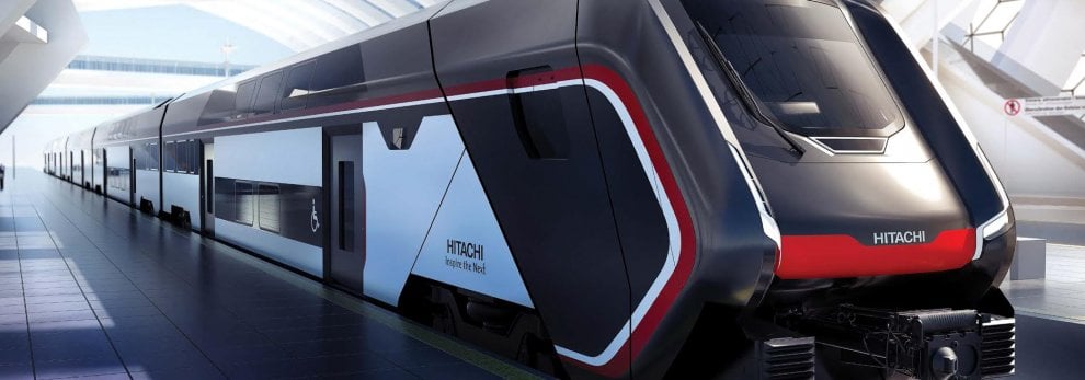 Innovazione, a novembre consegna primo di 176 treni Hitachi a Regione Lombardia