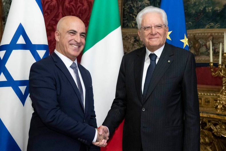 L’Ambasciatore di Israele a Roma: “Sgomento per la scorta a Liliana Segre”