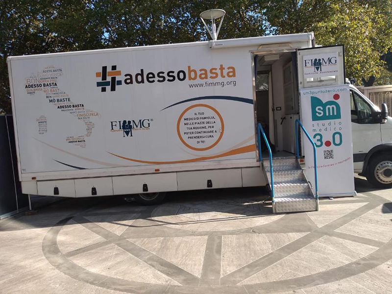 Parte il Tour dei medici (Fimmg) per le strade e le piazze del Lazio