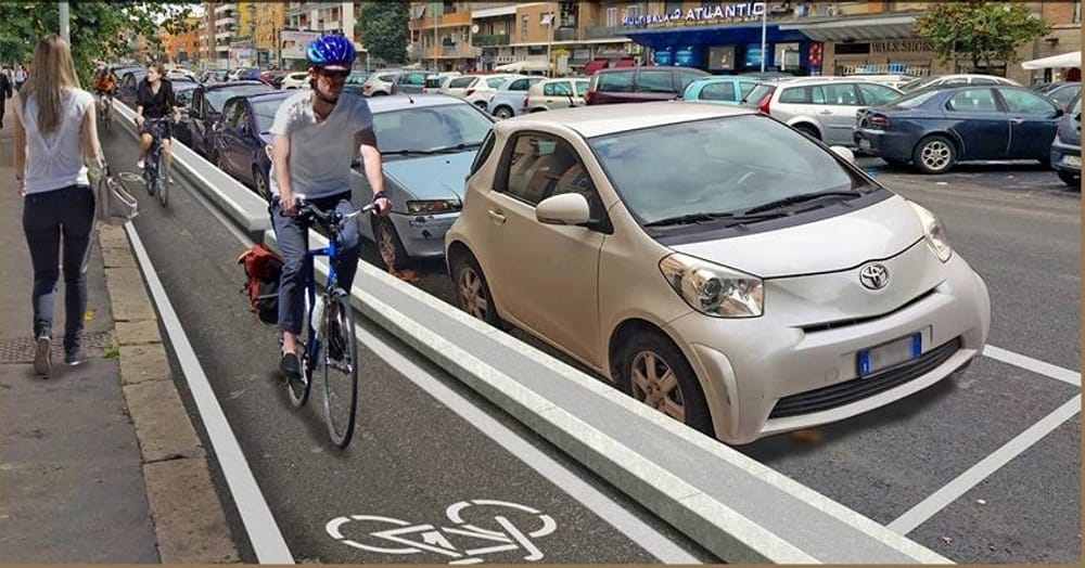 Roma, Raggi: proseguono lavori su ciclabile via Prenestina