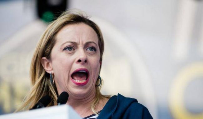 Regionali, Meloni: è normale una nazione governata da forza (M5S) che non esiste più?