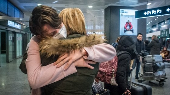 Ultimi voli in arrivo a Fiumicino dalla Cina