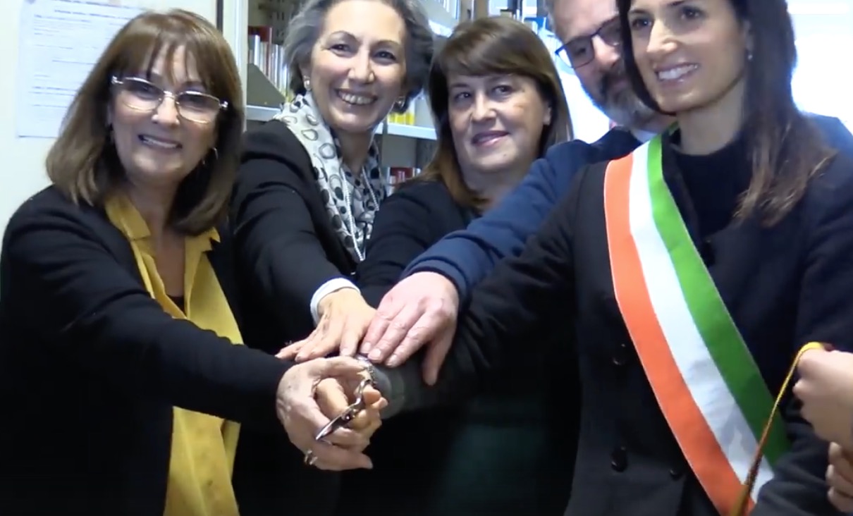 Nuova Biblioteca inaugurata dalla Sindaca Raggi in XIV Municipio