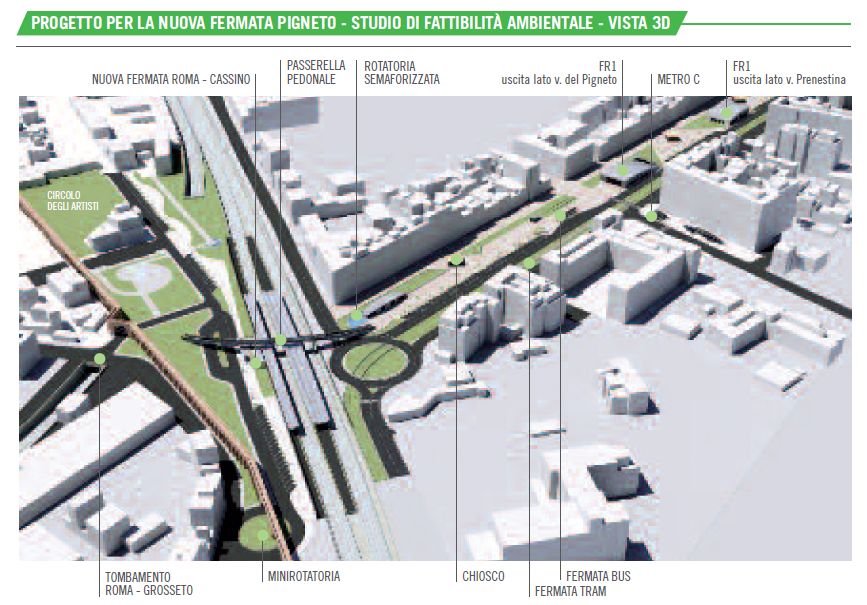 Lavori per nuova Stazione FS Pigneto, terza fase. Come cambia la mobilità del quartiere