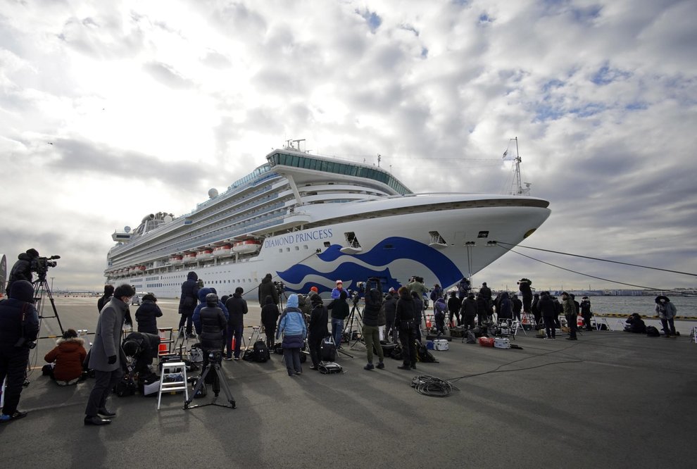 Dopo la Cina il focolaio più grande del Corona Virus è sulla nave Diamond Express