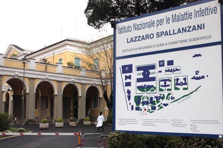 Lo Spallanzani registra un trend in discesa dei contagi