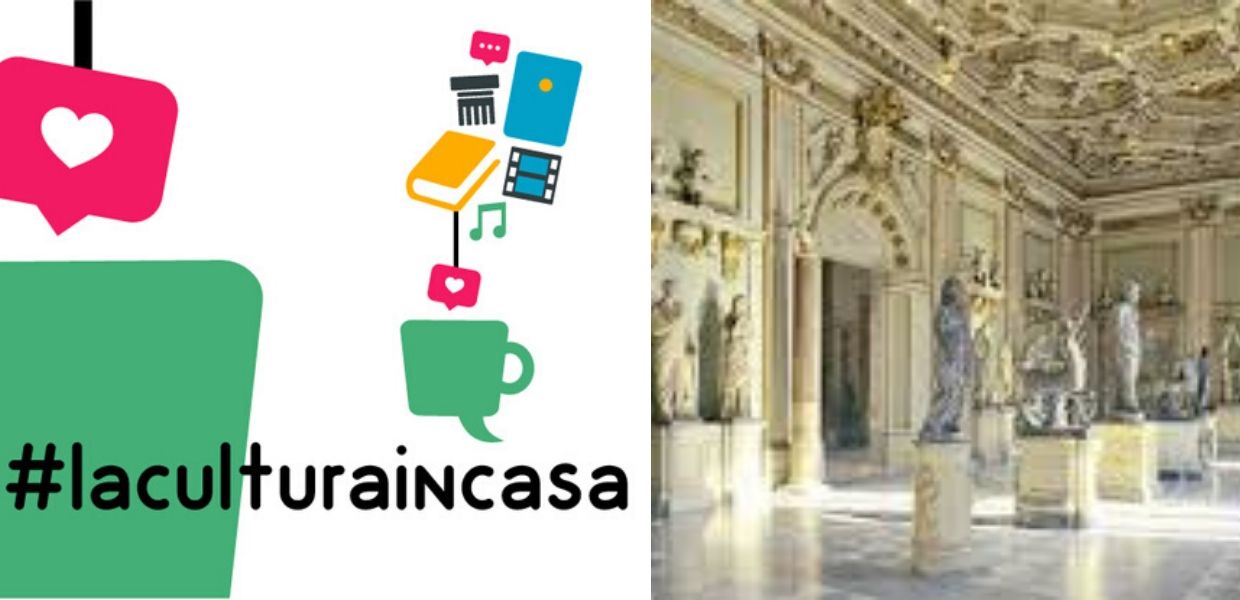 #laculturaincasa su web e social. Roma si muove così