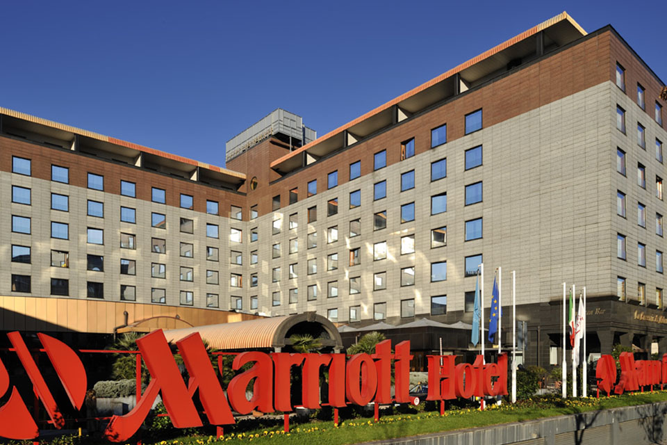 A pochi passi da Covid Hospital Columbus, un Hotel, il Marriot per l’emergenza