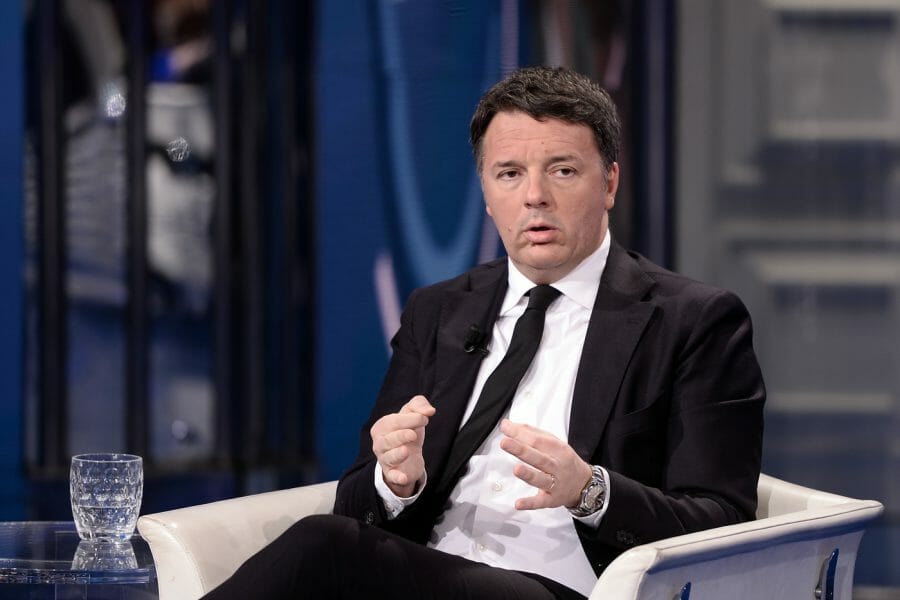 Renzi: “Non possiamo vivere due anni con il reddito di cittadinanza”