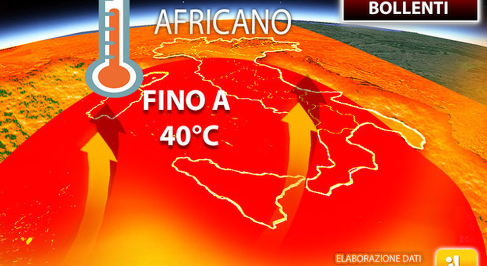 Allerta meteo per dieci città italiane. Ondata di caldo africano con temperature vicine o superiori ai 40 gradi
