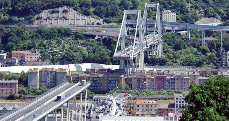 Falsi report sul reale stato di tenuta del Ponte Morandi di Genova